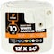 Xpose Safety Tarp, 12 ft X 24 ft, 10 oz, White, Canvas CTW10-1224-X - alternate 1