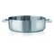 Mepra Stile By Pininfarina Frying Pan - Dual Handles - 9.44"Dia - Mirror 30203124 - alternate 1