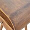 Homeroots 21" Brown Solid Wood Round One Drawer Nightstand 651729 - alternate 9