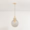 Mitzi Daria 32in wide 1 Light Chandelier in Aged Brass H1071801L-AGB - alternate 8