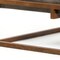 Homeroots 42" Dark Gray and Rust Concrete And Iron Square Abstract Coffee Table 283304 - alternate 5