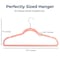 Serenelife 20 Pack Velvet Hangers, 20PK SLHVELPIK20 - alternate 5