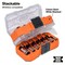 Klein Tools 1/4 in, 3/8 in, 1/2 in Drive Bit Socket Set, Torx, 13 pcs 65213TX - alternate 6