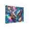 Trademark Fine Art Outdoor Canvas Art - Michael David Ward 'Rainbow Sea Dolphins' Wall Art for Patios, or Gardens GRL01095-OC3547WR - alternate 1
