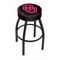 Holland Bar Stool Co 30" 4" Oklahoma Cushion Seat, Blk Wrinkle Base Swivel Bar Stool L8B130Oklhma - alternate 1