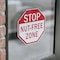 Signmission Stop Nut-free Zone, 4 inch X 4 inch, Vinyl Decal, 5PK OC-D-5PACK-4-119 - alternate 4
