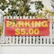 Signmission Parking $5 Dollars, 24 Inch x 72 Inch, Vinyl Banner B-72-30778 - alternate 3