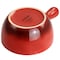 Crock-Pot Crock Pot 2 Piece Stoneware 22oz Soup Bowl Set with Long Handle in Gradient Red 97093.02 - alternate 6