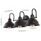 Jonathan Y Frisco 26.5" 3-Light Farmhouse Industrial Iron Shade Vanity, Oil Rubbed Bronze JYL7483B - alternate 9