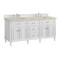 James Martin Vanities Lorelai 72" Double Vanity, Bright White, w/ 3 CM Tajnar Eclos Top 424-V72-BW-3TJR - alternate 8