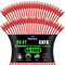 Maximm Cat6 Ethernet Cable 25ft 10Gbps 550MHz UTP, 50PK, Red, 50PK CAT6CCA-25RD-50PK - alternate 1