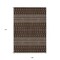 Homeroots 9' X 12' Chocolate Taupe And Copper Tribal Washable Indoor Outdoor Area Rug 582558 - alternate 7