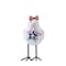 Homeroots Set of Three Red White And Blue Polyresin Americana Bird Figurines, 3PK 633771 - alternate 5