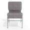 Flash Furniture Gray Fabric Church Chair, PK4 4-XU-CH0221-GY-SV-BAS-GG - alternate 9