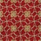 Homeroots 9' X 12' Orange And Gold Geometric Washable Indoor Outdoor Area Rug 613450 - alternate 3