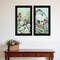 Homeroots Set Of Two Floral Field 2 Black Framed Print Wall Art, 2PK 406139 - alternate 4