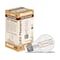 Bulbrite LED Filament 8.5W Dimmable A19 Light Bulbs, Clear Glass, Medium E26 Base, 3000K, 850lu, 4PK 862798 - alternate 4