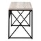 Homeroots 47" Taupe and Black Computer Desk 333549 - alternate 7