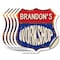 Signmission Brandon's Workshop, 6 inch X 6 inch, Vinyl Decal, 5PK SHI-D-5PACK-6-489-BRANDON - alternate 1
