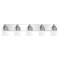 Jonathan Y Irving 36" 5-Light Seeded Glass/Iron Modern Contemporary LED Vanity Light, Chrome JYL7620C - alternate 10
