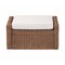 Bali & Pari Derris Bohemian Peanut Brown Braided Rattan Footstool 256-14076-ZORO - alternate 8
