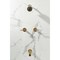Kingston Brass Double-Handle Tub and Shower Faucet, Brushed Brass KBX8147KPS - alternate 5