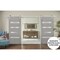 Sartodoors Sturdy Double Barn Door with 36x84 (2* 18x84) Solid Core Modern Interior QUADRO4113DB-S-SS-3684 - alternate 1