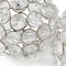Homeroots Set of Two Silver And Clear Faux Crystal And Metal Orb Decorative Tabletop Sculptures, 2PK 373743 - alternate 7