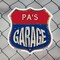 Signmission Pa's Garage, 12 Inch X 12 Inch, Plastic Sign SHI-P-12-383-PA - alternate 6