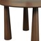 Homeroots 45" Walnut Solid Wood Round Top Dining Table 721127 - alternate 5