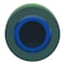 Schneider Electric Head for illuminated push button, Harmony XB5, plastic, blue flush mounted, 30mm, universal LED, illuminated ring ZB5FW963 - alternate 4