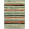 Homeroots 8' X 10' Sage Black And Red Striped Washable Indoor Outdoor Area Rug 598929 - alternate 7