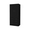 Homeroots 71" Black Two Door Three Drawer Combo Dresser 552275 - alternate 14