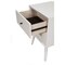 Homeroots 26" Solid Wood and Wood Two Drawer Nightstand 399265 - alternate 4