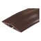 Wiremold Cord Protector, 5 ft L, 2-1/2 in W, Rubber, Brown CDB-5 - alternate 5