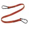 Ergodyne M Orange Web Lanyard with Dual Screwgate Carabiners, 3PK 3154M - alternate 1