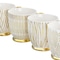 Gibson Home Gold Finch 4 Piece 16.7oz Electroplated Fine Ceramic Mug Set in Gold 131001.01 - alternate 6