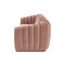 Homeroots 85" Blush Velvet Manufactured Wood Sofa 543934 - alternate 9