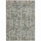 Homeroots 10' X 14' Pewter And Ivory Abstract Washable Indoor Outdoor Area Rug 615451 - alternate 6