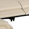 Homeroots Beige Italian Leather Power Reclining U Shaped Ten Piece Corner Sectional With Console 632582 - alternate 14