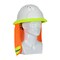 Pip FR Treated Hi-Vis Hard Hat Neck Shade 396-700FR-OR - alternate 1