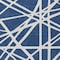 Homeroots 8' X 10' Navy Blue And Ivory Geometric Washable Indoor Outdoor Area Rug 600477 - alternate 8