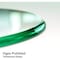 Fab Glass And Mirror 24in. Clear Round Glass Table Top, 1/2in. Thickness Tempered Ogee Edge Polished, Wall Mirror T-24RD12MMOGTE - alternate 8
