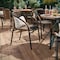 Flash Furniture Lila  Medium Brown Rattan Indoor-Outdoor Restaurant Stack Chair, PK2 2-TLH-037-DK-BN-GG - alternate 10