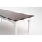 Homeroots 94" Dark Brown And White Solid Wood Dining Table 397669 - alternate 8