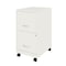 Space Solutions 14.25 in W 2 Drawer Mobile Vertical File Cabinet, Pearl White 24406 - alternate 14