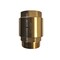 Hallmarkind Industries Check valve, brass, 1.25" NPT male in/ 1.25" FNPT out SP0465X-125 - alternate 1