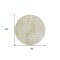 Homeroots 8' Beige And Taupe Round Abstract Washable Indoor Outdoor Area Rug 587262 - alternate 7