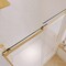 Anzzi Stellar 45 to 48 in. x 76 in. Sliding Frameless Shower Door in Brushed Gold with Tempered Glass SD-FRLS05901BG - alternate 9