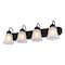 Boston Harbor VANITY LIGHT 4LT MBLK/FWG 30IN OG24017 - alternate 6
